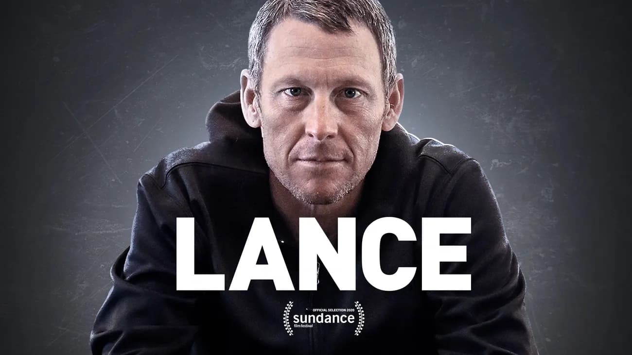 Lance Armstrong documentary poster
